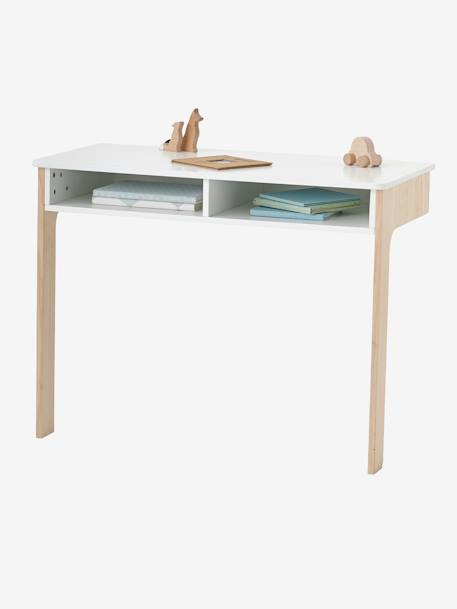 Bureau voor de ontwikkelingscombinatie POLYBED Wit/hout - vertbaudet enfant 