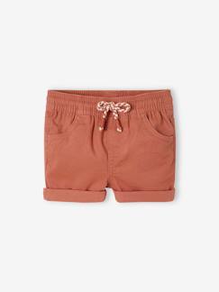 Baby-Short-Gekeperde short met elastische tailleband babyjongen