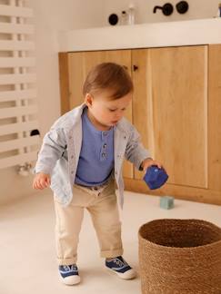 Baby-Broek, jean-Babybroek met elastische taille