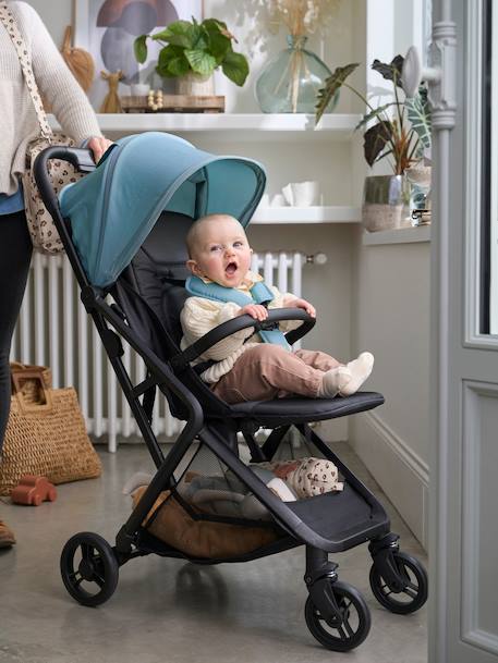 Compacte buggy Ikaria VERTBAUDET gemêleerd grijs+groenblauw+saliegroen - vertbaudet enfant 