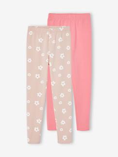 Meisje-Set van 2 Basics meisjesleggings