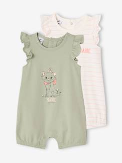 Baby-Set van 2 rompers Disney® Marie De Aristokatten