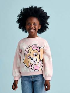 Meisje-Mädchen Sweatshirt PAW PATROL mit Blumen und Stella