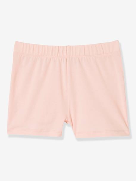 Set van 2 boxers voor meisjes om onder een jurk te dragen Lichtroze+set zwart - vertbaudet enfant 