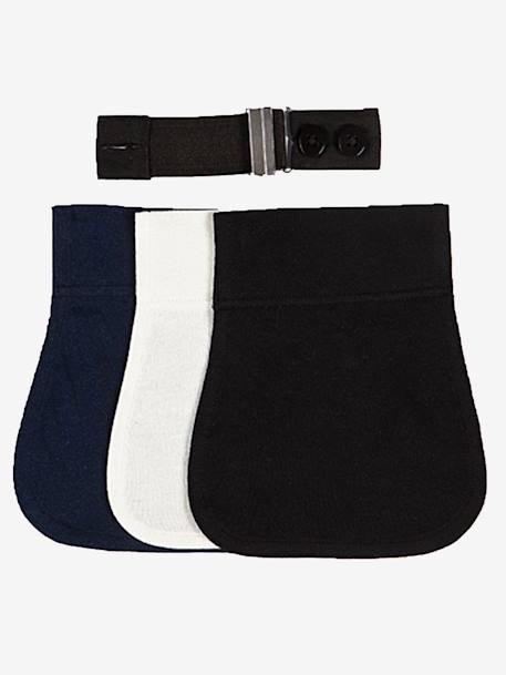 VerlengbareFlexi-Belt riem van Carriwell Blauw/Zwart/Crème - vertbaudet enfant 