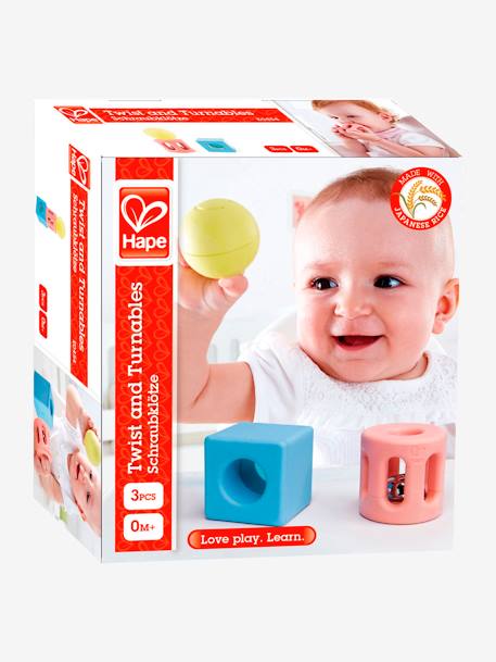 Geometrische rammelaar HAPE MULTI-GEKLEURD - vertbaudet enfant 