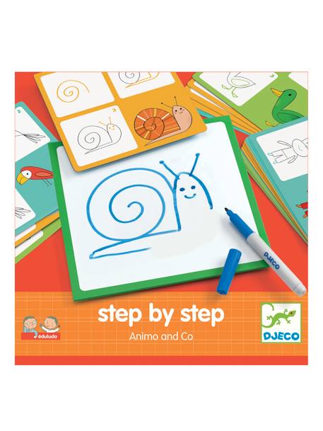 Step by step Dieren DJECO MULTI-GEKLEURD - vertbaudet enfant 