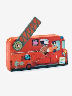 Speelgoed-Educatief speelgoed-Puzzel De brandweerwagen 16 items DJECO
