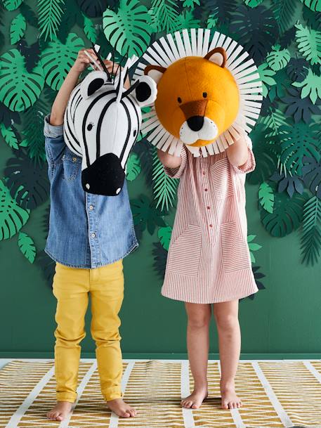 Zebra muurtrofee WIT/ZWART - vertbaudet enfant 