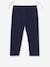 Legging meisje tot halverwege de kuit MARINE GRIJS+roze (poederkleur)+WIT - vertbaudet enfant 