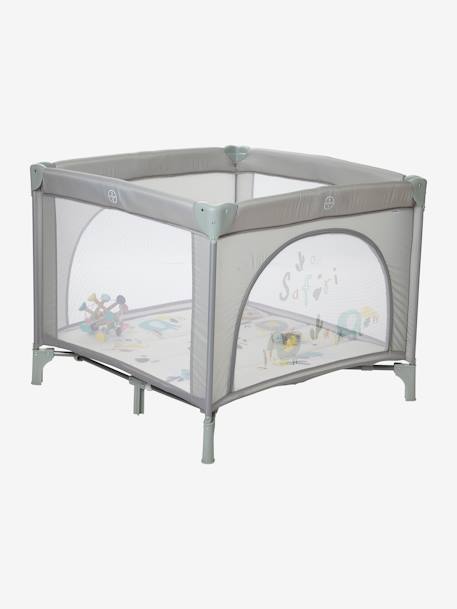 Opvouwbaar reispark Baby'park GRIJS+MARINEBLAUW - vertbaudet enfant 