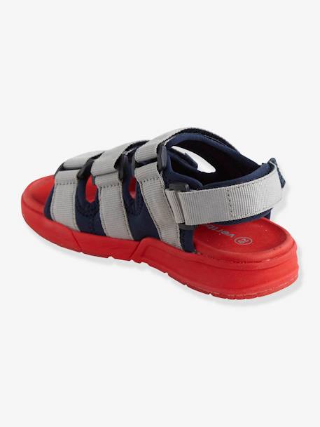 All-terrain sandalen voor jongens BLAUW DONKER MULTIKLEUR - vertbaudet enfant 