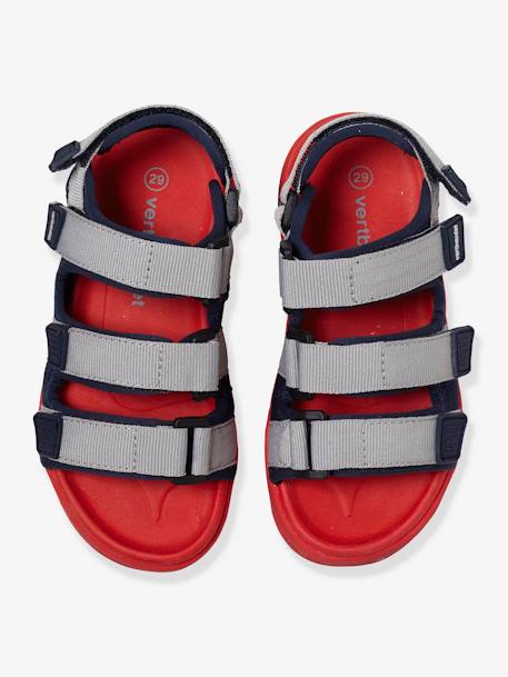 All-terrain sandalen voor jongens BLAUW DONKER MULTIKLEUR - vertbaudet enfant 