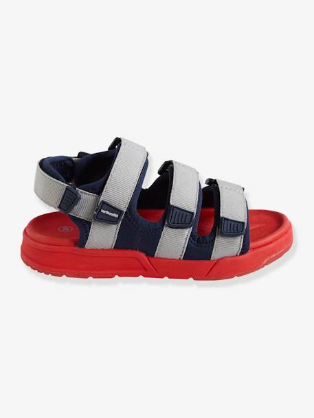 All-terrain sandalen voor jongens BLAUW DONKER MULTIKLEUR - vertbaudet enfant 