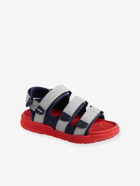 All-terrain sandalen voor jongens BLAUW DONKER MULTIKLEUR - vertbaudet enfant 