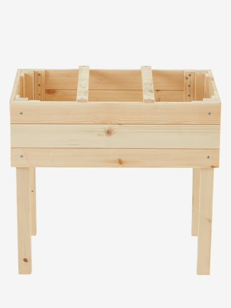 Vierkante houten moestuin BEIGE - vertbaudet enfant 