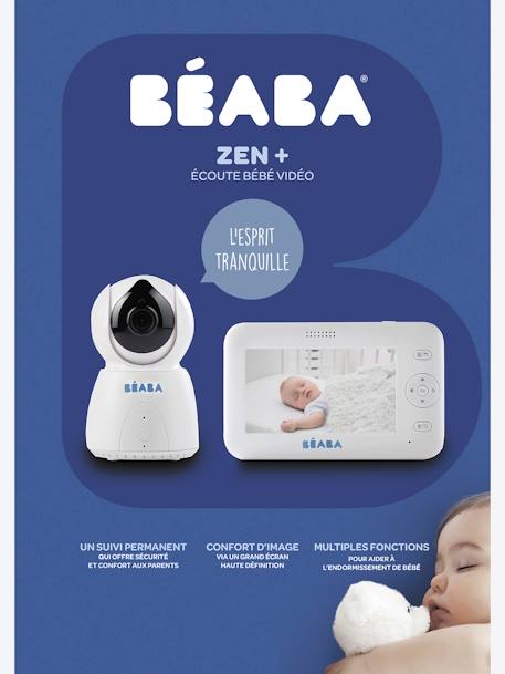 Video-babyfoon Zen+ BEABA WIT - vertbaudet enfant 