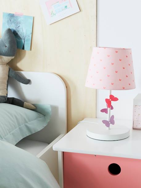 Leeslamp VLINDERS Roze - vertbaudet enfant 