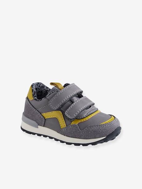 Klittenband sneakers babyjongen running stijl GRIJS - vertbaudet enfant 