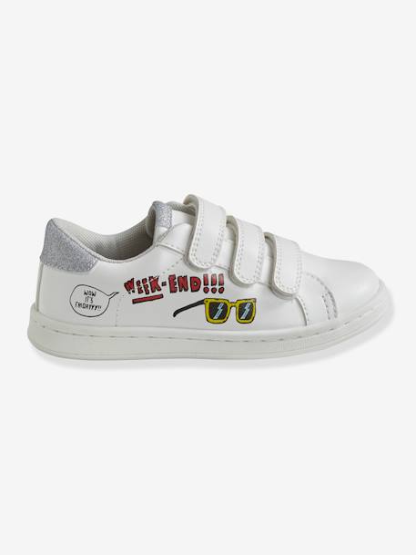 Klittenband sneakers meisje Wit/weekend - vertbaudet enfant 