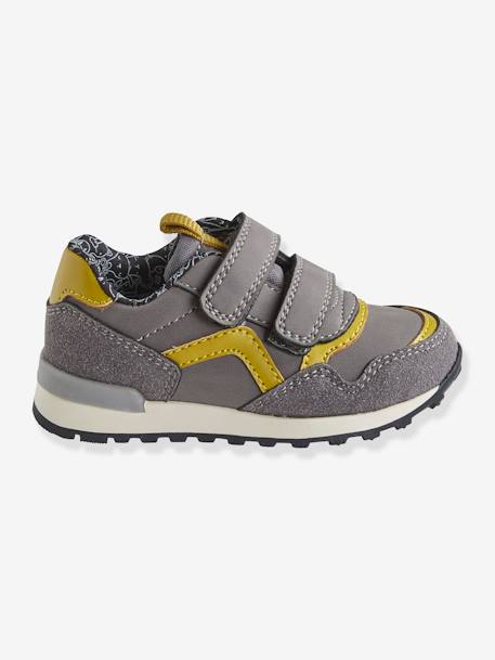 Klittenband sneakers babyjongen running stijl GRIJS - vertbaudet enfant 