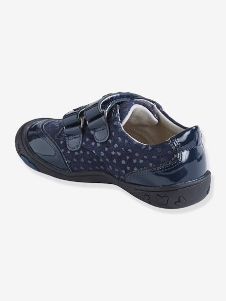 Leren meisjes derbies kleutercollectie Marineblauw - vertbaudet enfant 