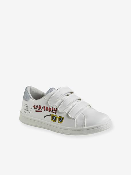 Klittenband sneakers meisje Wit/weekend - vertbaudet enfant 