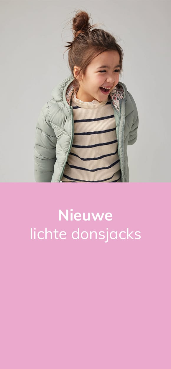 Nieuwe lichte donsjacks