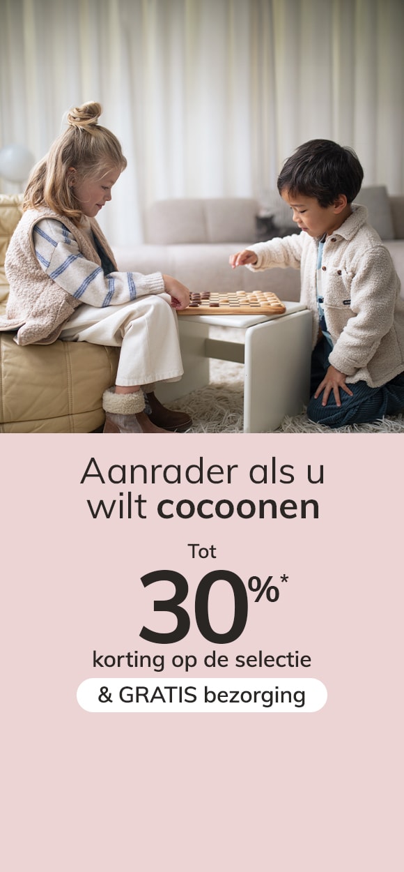 Aanrader als u wilt cocoonen: Tot 30% korting op de selectie*